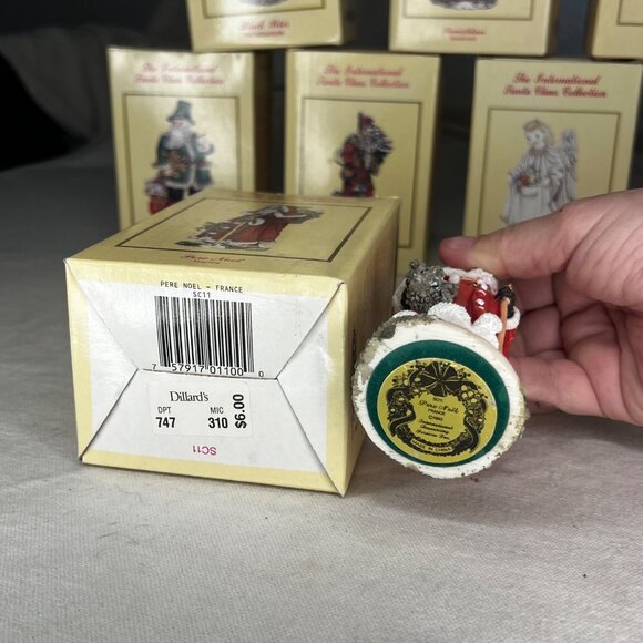 The International Santa Claus Collection Pere Noel France Figurine Christma 1993 - Picture 2 of 9